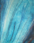Iris II 40x50cm mixed media on board